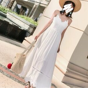 Elegant White Women's Skirt